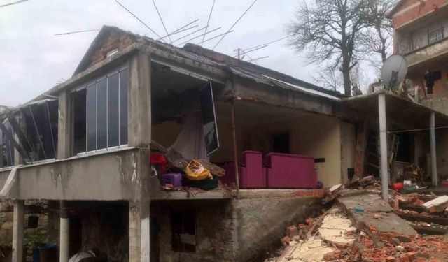 Trabzon’da tüpten kaynaklı patlama nedeniyle 1 kişi yaralandı