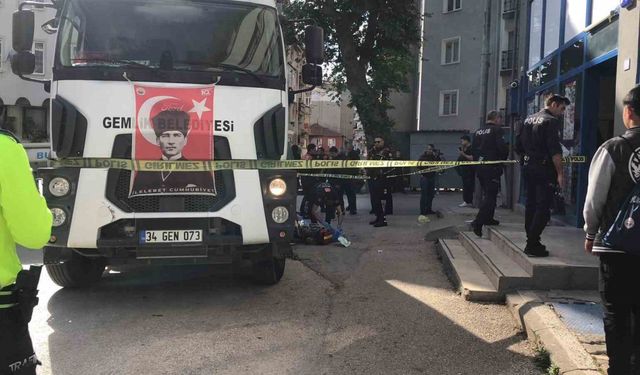 Bursa’da yaşlı kadın kamyon altında kalarak can verdi