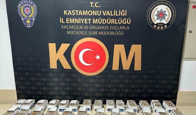 Kastamonu’da çok sayıda makaran ve cinsel içerikli ürün ele geçirildi