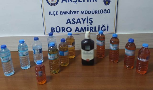 Konya’da sahte alkollü içki satan şahıs tutuklandı