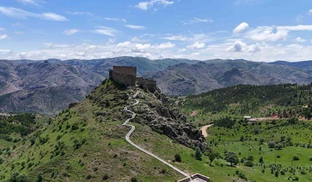 Gümüşhane’deki Kov Kalesi heybeti ile tarihe meydan okuyor