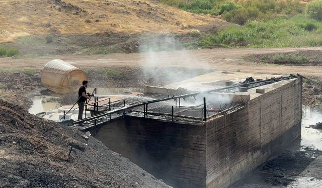 Kilis organize sanayi bölgesinde korkutan yangın