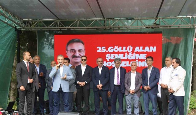 25. Göllüalan Yayla Şenliği yoğun katılımla yapıldı