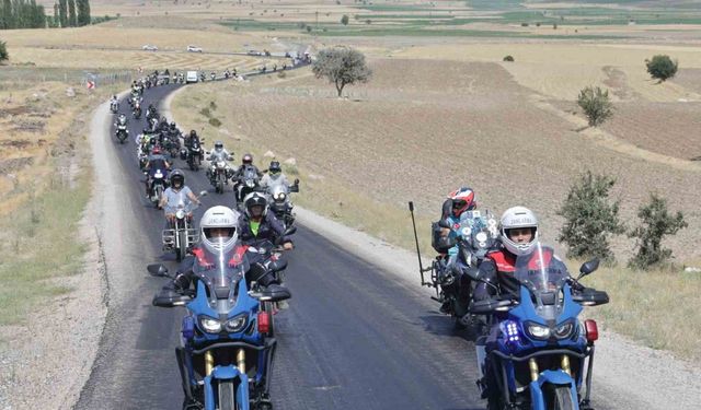 Aksaray’da motosiklet festivali düzenlendi