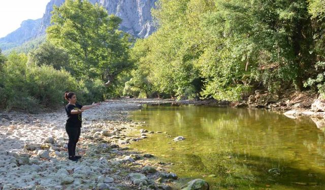 Antalya’da kuraklık Üzümdere ırmağını vurdu