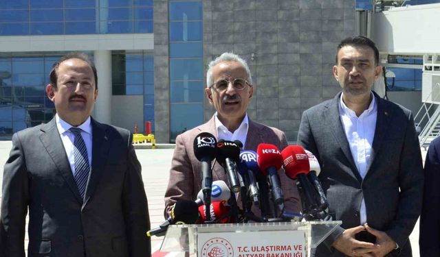 Bakan Uraloğlu: "Çukurova Uluslararası Havalimanımızın resmi açılışı 10 Ağustos’ta"