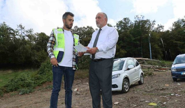 Başkan Sandıkçı: "İlçemizin ulaşım ağını güçlendirmeye devam ediyoruz”