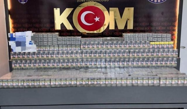 Batman’da kaçak sigara operasyonu: 1 gözaltı