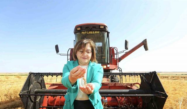 Büyükşehir ile çiftçinin yüzü gülüyor tarıma destek artarak sürüyor