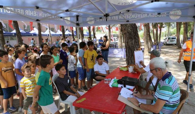 Büyükşehir Mizah ve Karikatür Şenliği’ni çocuklarla buluşturdu