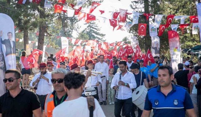 Çamlıyayla’da ’Doğa Festivali’ düzenlendi