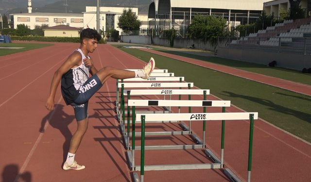 Depremzede sporcu, park ve ormandan madalyaya uzandı