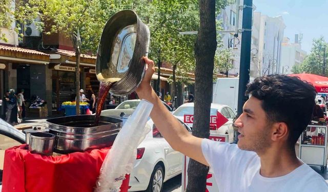 Diyarbakır’da 2 saatte hazırlanan içecek sıcak havaların vazgeçilmezi