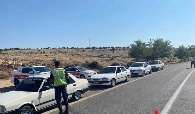 Gaziantep’te emniyet kemeri denetiminde 20 sürücüye ceza