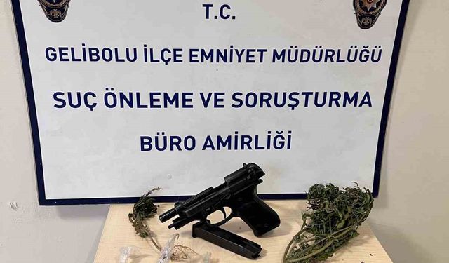 Gelibolu’da uyuşturucu operasyonu