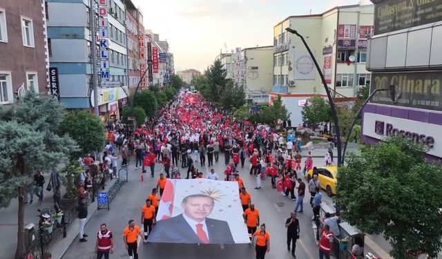 Isparta 15 Temmuz’un 8’inci yılında tek yürek oldu