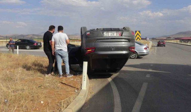 Kahramanmaraş’ta trafik kazası: 1 yaralı