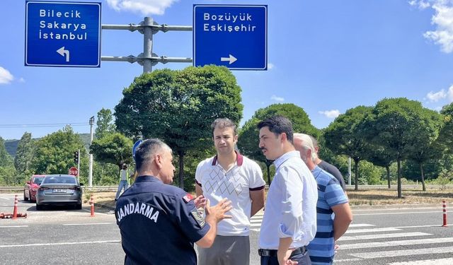 Kaymakam Kahraman’dan Bilecik-Bozüyük karayolu değerlendirmesi