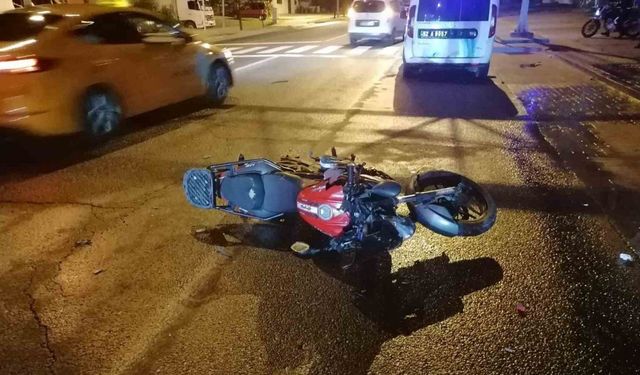 Kazada ağır yaralanan motosiklet sürücüsü hayatını kaybetti