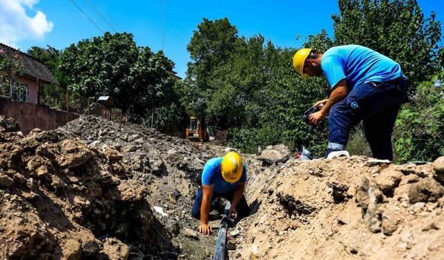 Kertil’in altyapısına yeni içme suyu hattı