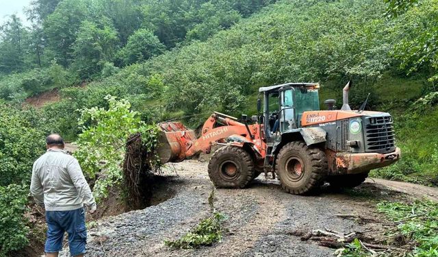 Ordu’da 70 mahallede selin bıraktığı tahribatın izleri siliniyor