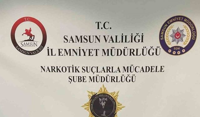 Samsun’da uyuşturucu operasyonu: 8 gözaltı