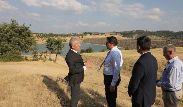 Şaphane’de sulama göledi mesire alanına dönüştürülüyor