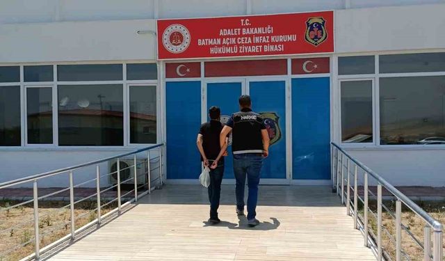 Siirt’te firari uyuşturucu hükümlüsü yakalandı