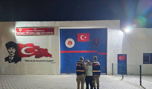 Siirt’te hırsızlık suçundan aranan şahıs tutuklandı