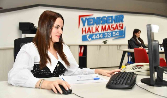 Yenişehir Belediyesi 156 bin 790 talebi çözüme kavuşturdu