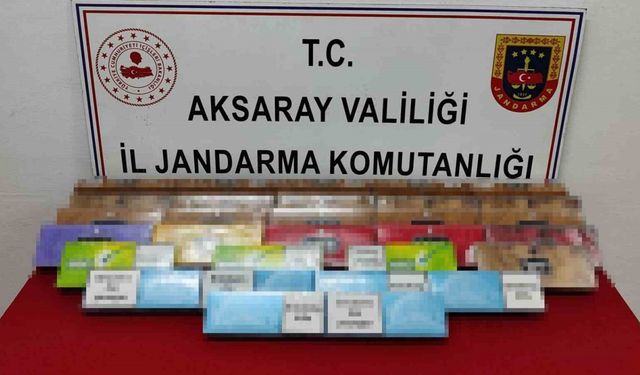 Yolcu otobüsünden kaçak sigara çıktı: 1 gözaltı