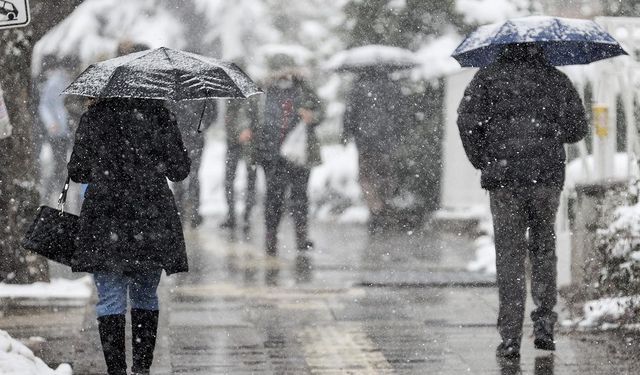 Meteoroloji Bugün İçin Uyardı! Yoğun Kar ve Sağanak Alarmı