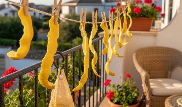 Doğal Bir Malzeme ile Balkonda Böcek Sorununa Kolay Çözüm