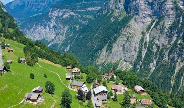 Alpler’in Zirvesinde Araçsız Yaşam: Gimmelwald’ın Sessiz Dünyası