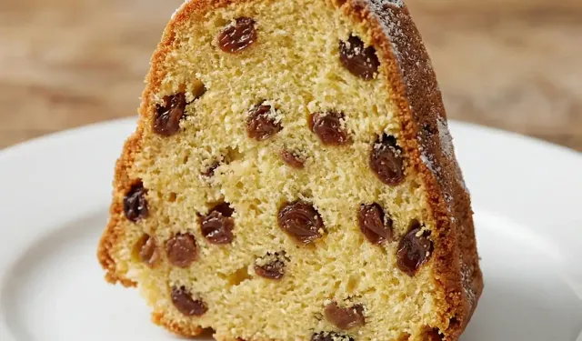 Ev Mutfağında Klasikleşen Lezzet: Üzümlü Kekin Püf Noktaları Netleşti