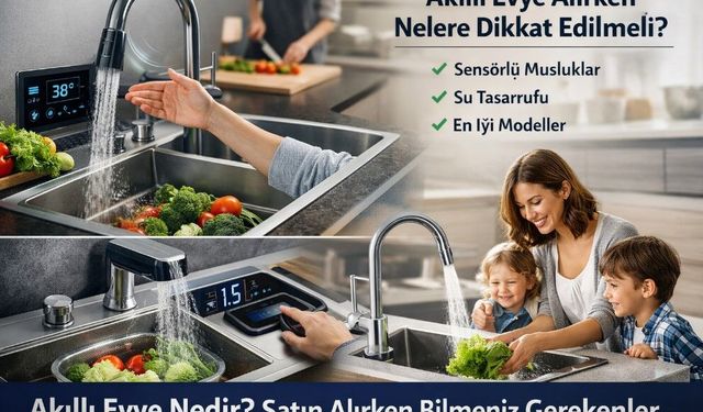 Akıllı Evye Nedir? Akıllı Evye Alırken Nelere Dikkat Edilmeli