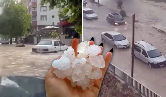Bayramda Felaket Yağmuru: Sağanak ve Dolu Türkiye’yi Vurdu, Yollar Göle Döndü