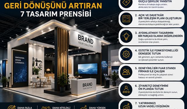 Fuar Standı Yatırımının Geri Dönüşünü Artıran 7 Tasarım Prensibi