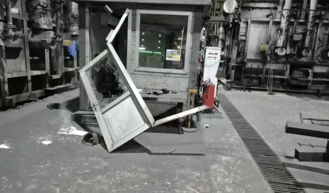 Samsun’da Demir Çelik Fabrikasında Korkutan Patlama! Kumanda Odasında 2 İşçi Yaralandı