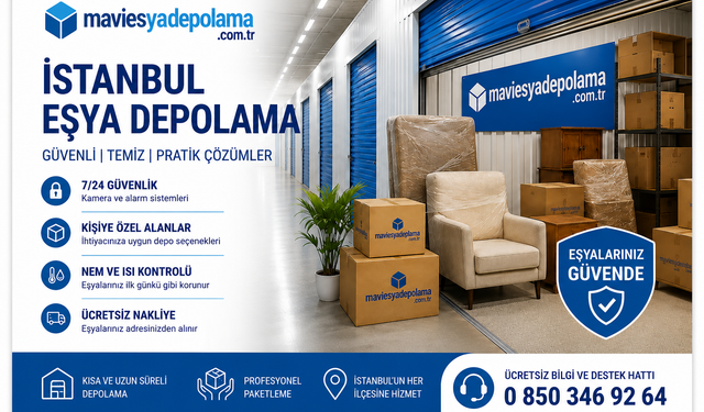 İstanbul Eşya Depolama Hizmetlerinde Güvenli ve Profesyonel Çözümler