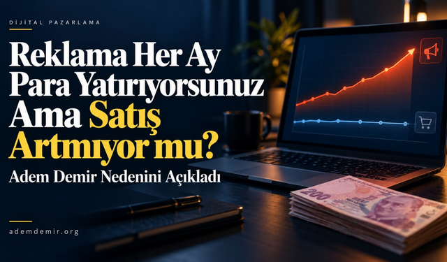 Reklama Her Ay Para Yatırıyorsunuz Ama Satış Artmıyor mu? Adem Demir Nedenini Açıkladı