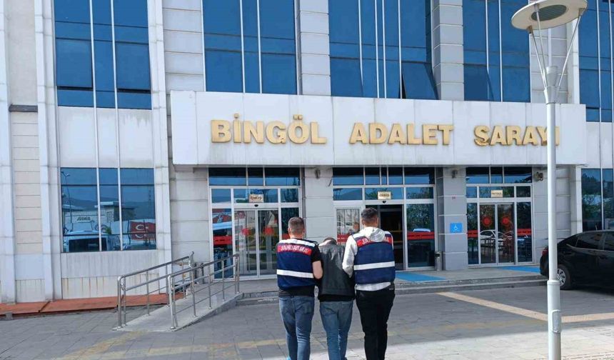 Bingöl’de 20 yıl kesinleşmiş hapis cezası olan şahıs yakalandı