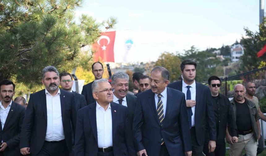 Çevre, Şehircilik Ve İklim Değişikliği Bakanlığı ile Büyükşehir Belediyesi’nden Erciyes’te ağaçlandırma töreni
