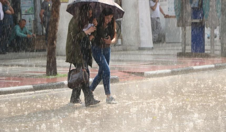 Manisa’ya sağanak yağış uyarısı