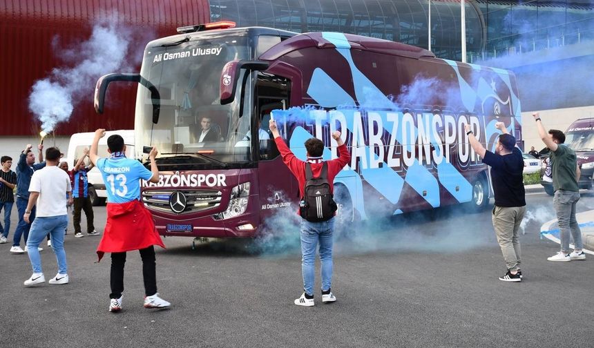 Trabzonspor, Kayseri’ye geldi