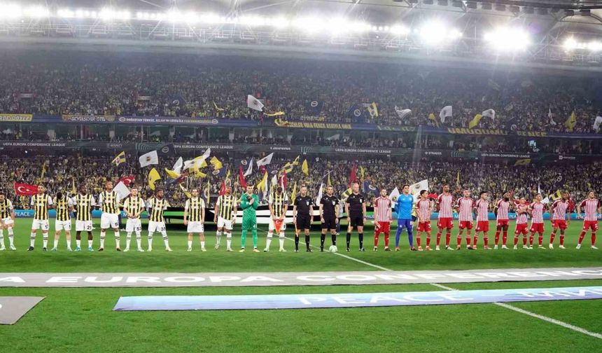 UEFA Avrupa Konferans Ligi: Fenerbahçe: 1 - Olympiakos: 0 (Maç devam ediyor)
