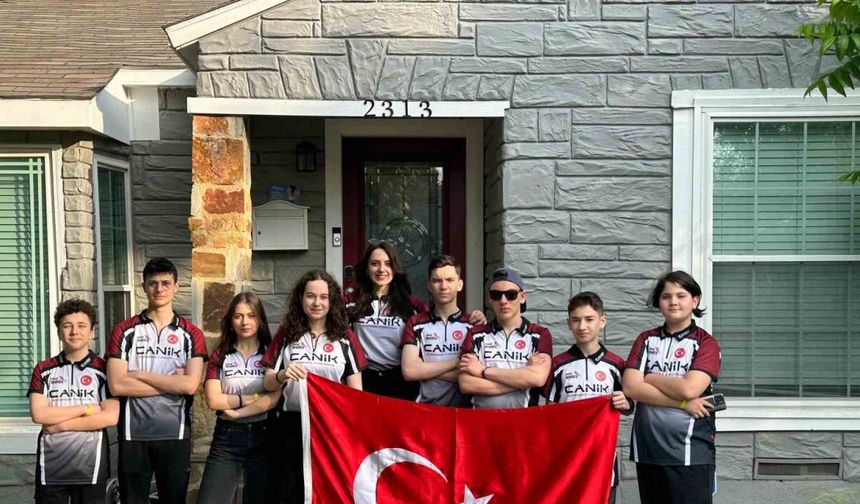 CANiK’ten genç Türk robot tasarımcılarına dünya şampiyonasında destek