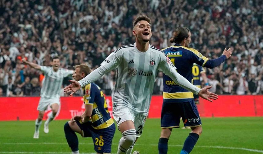 Muçi 4. golünü attı, Beşiktaş’ı finale taşıdı