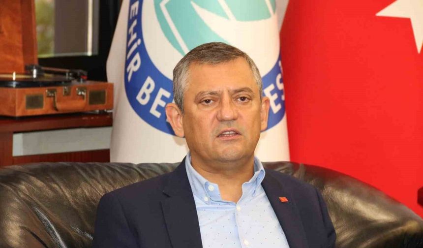 CHP Lideri Özel, İsrail saldırılarına “katliam”, Haniye’nin öldürülmesine ise “cinayet” dedi