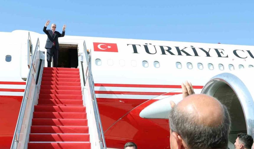 Cumhurbaşkanı Erdoğan KKTC’den ayrıldı